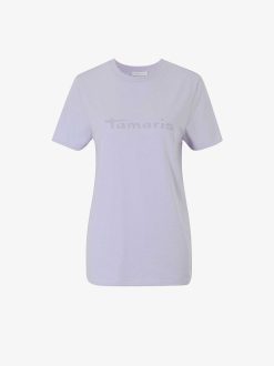 Tamaris T-Shirt - Violet | Chemises Et Hauts