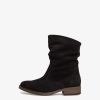 Tamaris Bottine En Cuir - Noir | Bottines