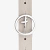 Tamaris Ceinture En Cuir - Beige | Ceintures