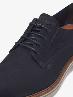 Tamaris Chaussures Basses En Cuir - Bleu | Chaussures Basses Et Pantoufles