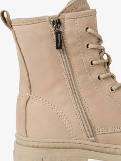 Tamaris Bottine En Cuir - Marron | Bottines