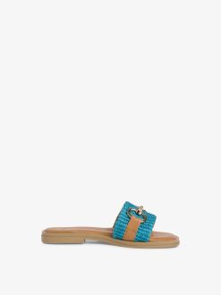 Tamaris Mule - Turquoise | Mules