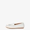 Tamaris Mocassin En Cuir - Blanc | Chaussures Basses Et Pantoufles