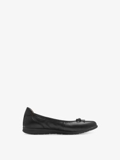 Tamaris Ballerine En Cuir - Noir | Ballerines