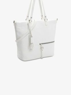 Tamaris Sac Shopping - Blanc | Sacs Et Sacs A Dos