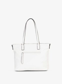 Tamaris Sac Shopping - Blanc | Sacs Et Sacs A Dos