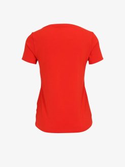 Tamaris T-Shirt - Rouge | Chemises Et Hauts