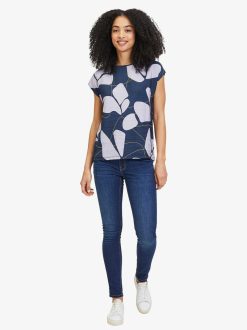 Tamaris T-Shirt - Bleu | Chemises Et Hauts