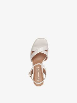 Tamaris Sandale A Talon - Beige | Des Sandales