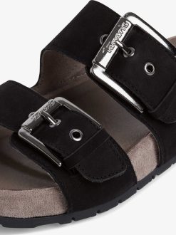 Tamaris Mule En Cuir - Noir | Mules