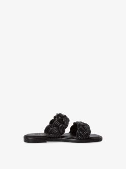 Tamaris Mule En Cuir - Noir | Mules