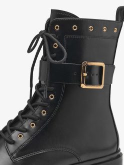 Tamaris Bottine En Cuir - Noir | Bottines