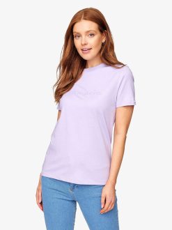 Tamaris T-Shirt - Violet | Chemises Et Hauts