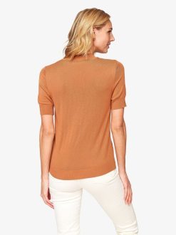 Tamaris T-Shirt - Marron | Chemises Et Hauts