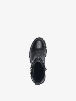 Tamaris Bottine En Cuir - Noir | Bottines