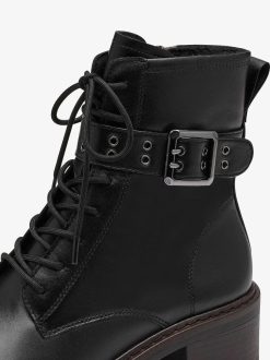 Tamaris Bottine En Cuir - Noir | Bottines