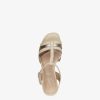 Tamaris Sandale A Talon - Beige | Des Sandales