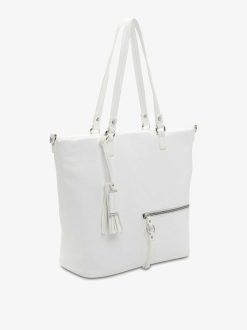 Tamaris Sac Shopping - Blanc | Sacs Et Sacs A Dos