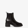 Tamaris Bottine Chelsea En Cuir - Noir | Bottines