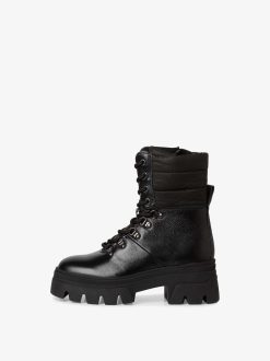 Tamaris Bottine En Cuir - Noir | Bottines