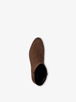 Tamaris Bottes De Cowboy En Cuir - Marron | Bottines