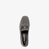 Tamaris Babouche En Cuir - Gris | Chaussures Basses Et Pantoufles