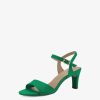 Tamaris Sandale A Talon - Vert | Des Sandales