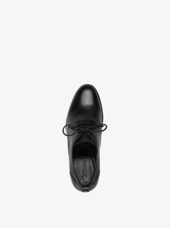 Tamaris Trotteur En Cuir - Noir | Chaussures Basses Et Pantoufles