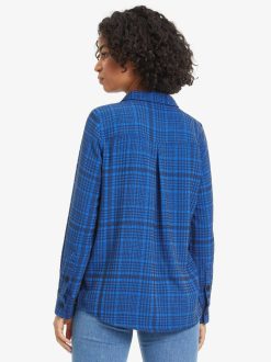 Tamaris Chemise - Bleu | Blazers Et Chemisiers