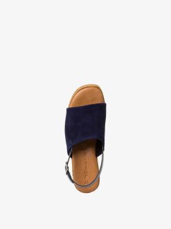 Tamaris Sandale A Talon - Bleu | Des Sandales