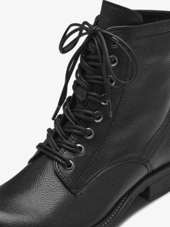 Tamaris Bottine En Cuir - Noir | Bottines