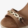 Tamaris Sandale A Talon - Marron | Des Sandales