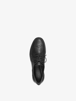 Tamaris Chaussures Basses En Cuir - Noir | Chaussures Basses Et Pantoufles