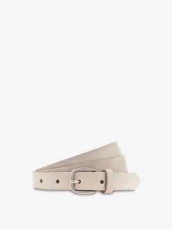 Tamaris Ceinture En Cuir - Beige | Ceintures