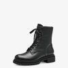 Tamaris Bottine En Cuir - Doublure Chaude Noire | Bottines