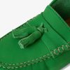 Tamaris Mocassin En Cuir - Vert | Chaussures Basses Et Pantoufles