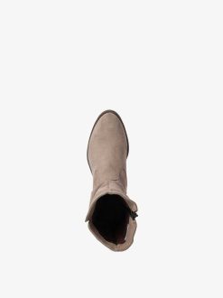 Tamaris Bottine En Cuir - Marron | Bottines