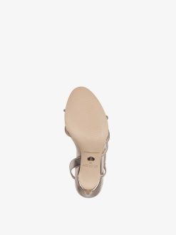 Tamaris Sandale A Talon - Beige | Des Sandales