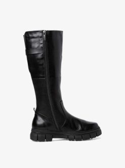 Tamaris Bottes En Cuir - Noir | Bottes