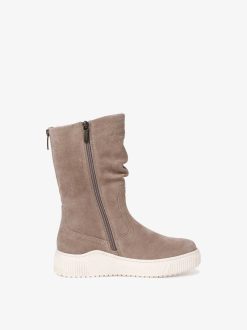 Tamaris Bottine En Cuir - Marron | Bottines