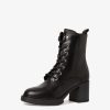 Tamaris Bottine En Cuir - Noir | Bottines