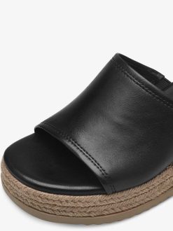 Tamaris Mule En Cuir - Noir | Mules