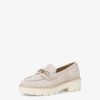 Tamaris Babouche En Cuir - Beige | Chaussures Basses Et Pantoufles