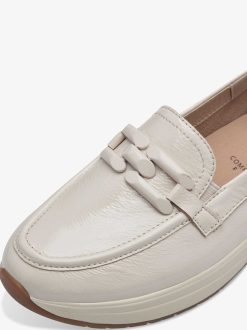 Tamaris Babouche En Cuir - Beige | Chaussures Basses Et Pantoufles