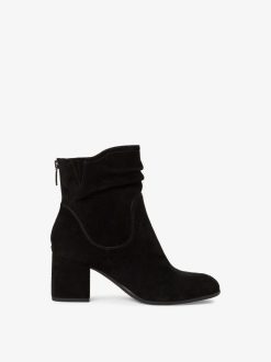 Tamaris Bottine En Cuir - Noir | Bottines