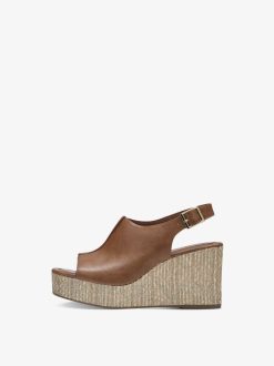 Tamaris Sandale A Talon - Marron | Des Sandales