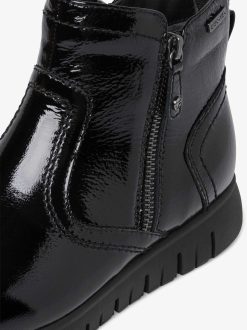 Tamaris Bottine En Cuir - Noir | Bottines