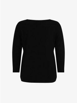 Tamaris Chemise A Manches Longues - Noir | Chemises Et Hauts