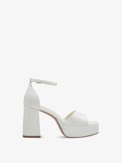 Tamaris Sandale A Talon - Blanc | Des Sandales