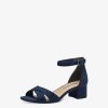 Tamaris Sandale A Talon - Bleu | Des Sandales